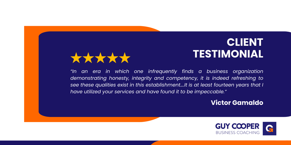 Testimonials for Guy Cooper